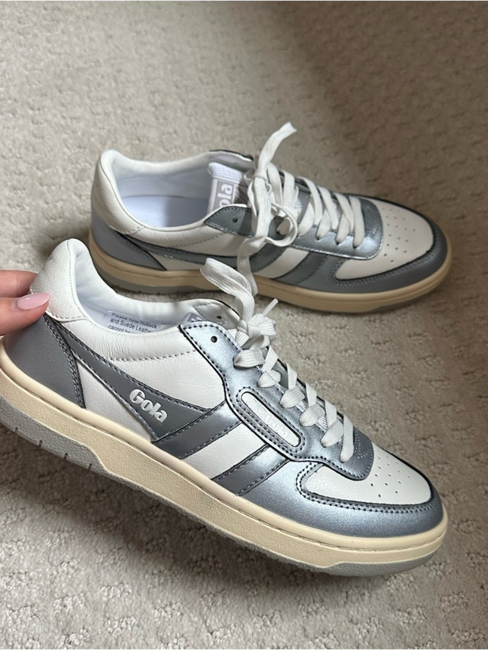 GOLA new metallic sneakers size 6